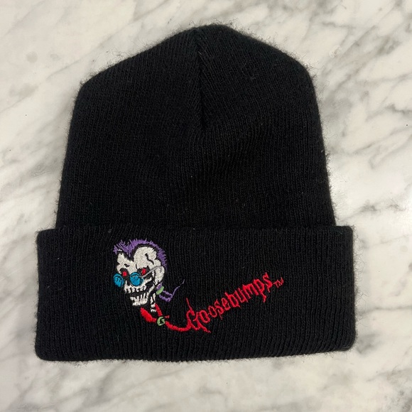 Goosebumps Accessories Vintage Goosebumps Black Beanie Mens Poshmark